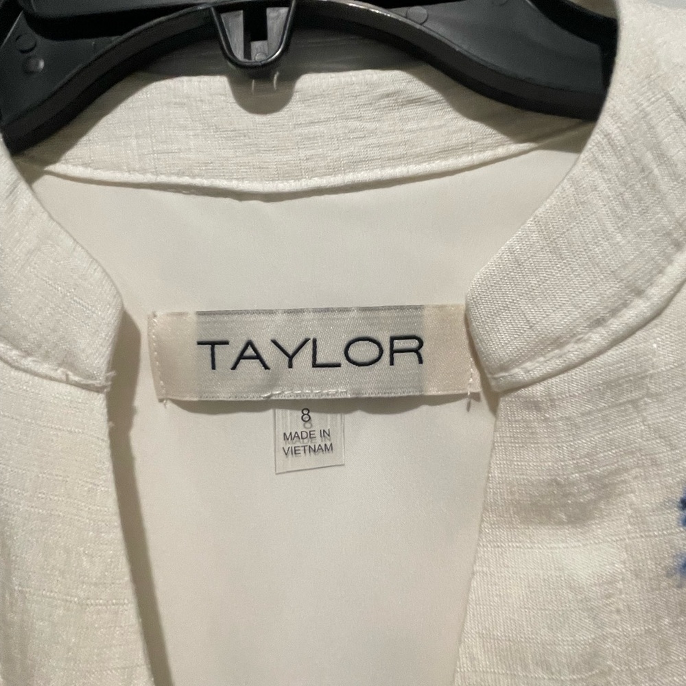 Taylor Linen Midi Dress- 8 - Picture 4 of 4